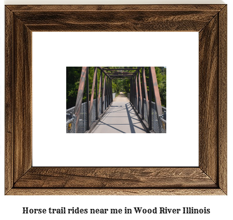 horse trail rides near me in Wood River, Illinois